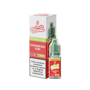 Ohm Brew Double Brew Strawberry Kiwi Flavour 10ml Nic Salt E-liquid perfect for Refillable Vape Kits