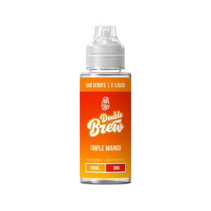 Ohm Brew Double Brew XL Bar 100ml Shortfill in triple mango flavour.