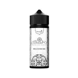 Bisha Vanilla Custard Cigar 100ml Shortfill E-liquid By Omerta E-liquids great for Rebuildable Vape Tanks Like RTA's or RDA's or Sub-ohm Vape Tanks