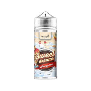 Sweet Dreams Mango Tart 100ml Vape Juice Shortfill By Omerta E-liquids great for DTL Vaping with sub-ohm vape tanks