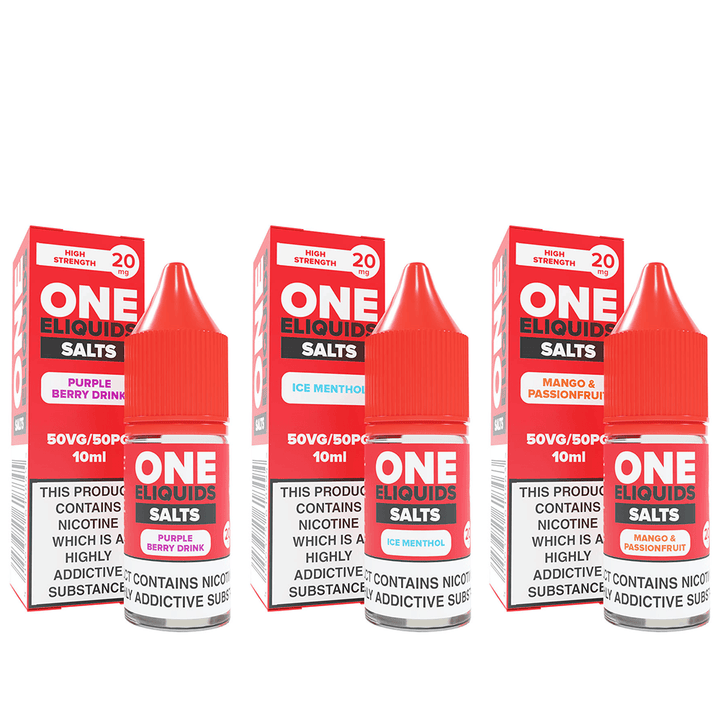 One Eliquids 10ml Salt - Clearance - Ecigone Vape Shop UK