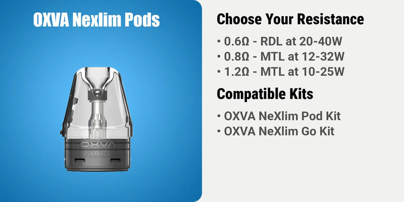 OXVA NeXlim Pods