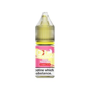 OXVA Ox Passion Cherry Peach Lemon 10ml Nic Salt E-liquid - Perfect for Refillable Vape Kits