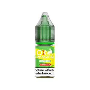 OXVA Ox Passion Lemon Lime 10ml Nic Salt E-liquid - Perfect for Refillable Vape Kits