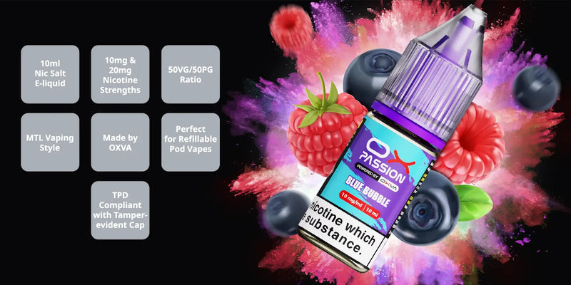 OX Passion E-Liquid Specifications