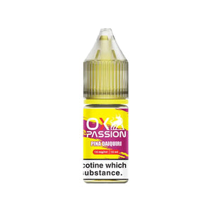 OXVA Ox Passion Pina Daiquiri 10ml Nic Salt E-liquid - Perfect for Refillable Vape Kits