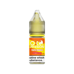 OXVA Ox Passion Triple Mango 10ml Nic Salt E-liquid - Perfect for Refillable Vape Kits