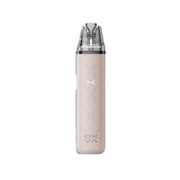 OXVA Xlim Go Pod Vape Kit in light brown with a sleek, modern design.