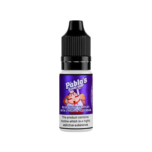 Pablo's Cake Shop Blueberry Waffles with Syrup & Ice Cream Flavour 10ml Nic Salt E-liquid perfect for Refillable Vape Kits