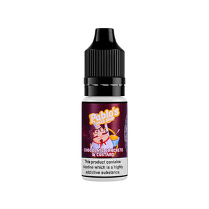 Pablo's Cake Shop Chocolate Concrete & Custard Flavour 10ml Nic Salt E-liquid perfect for Refillable Vape Kits