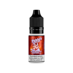 Pablo's Cake Shop Salted Caramel Profiteroles 10ml e-liquid bottle.