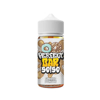 Perfect Vape 50/50 Bar Glazed Donuts e-liquid bottle with doughnut-themed label.