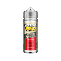 Perfect Vape Cider bottle, strawberry lime flavour, 100ml shortfill e-liquid.