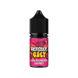Perfect Vape Pink Raspberry Sherbet Flavour 10ml Nic Salt E-liquid perfect for Refillable Vape Kits 