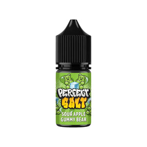 Perfect Vape Sour Apple Gummy Bear Flavour 10ml Nic Salt E-liquid perfect for Refillable Vape Kits