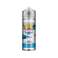 Perfect Vape Soda Blue Rasp Soda 100ml shortfill bottle with vibrant blue design.