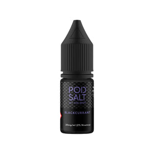 Pod Salt Core Blackcurrant Flavour 10ml Nic Salt E-liquid perfect for Refillable Vape Kits