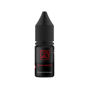 Pod Salt Core Mixed Berries Flavour 10ml Nic Salt E-liquid perfect for Refillable Vape Kits