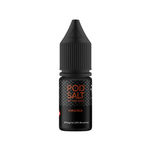 Pod Salt Core Virginia Flavour 10ml Nic Salt E-liquid perfect for Refillable Vape Kits