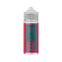 Pod Salt Nexus e-liquid bottle, Pear Apple Raspberry flavour, 100ml shortfill.