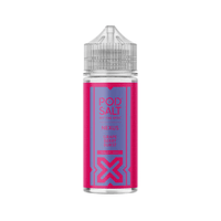 Pod Salt Nexus 100ml shortfill bottle, Grape Berry Burst flavour, with vibrant pink label.