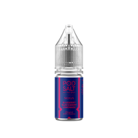 Pod Salt Nexus 10ml bottle with blueberry lemonade flavour on a white background.