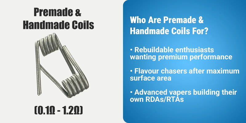 Popular Vape Coil Ranges