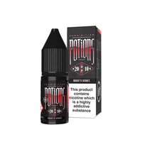 Prohibition Potions Grace's Secret 10ml nicotine salt e-liquid bottle and box.