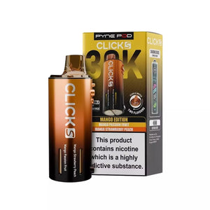 Pyne Pod Click S 30k Refill Pods mango Edition for Pyne Pod Click S Vape Kit