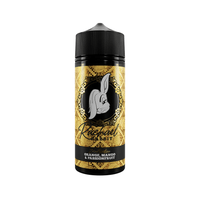 Rachael Rabbit e-liquid bottle, orange, mango, and passionfruit flavour, 100ml shortfill.