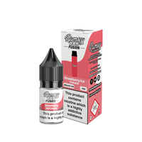 Ramsey Bar Fusion Strawberry Ice Cream nicotine salt e-liquid, 10ml bottle and box, UK.