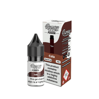 Ramsey Bar Fusion Cola 10ml Nic Salt e-liquid bottle and box packaging.