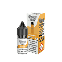 Energy Ice vape juice bottle and box, Ramsey Bar Fusion, 20mg nic salt, 10ml.