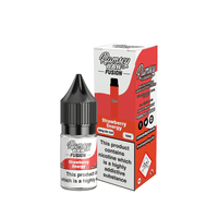 Ramsey Bar Fusion Strawberry Energy 10ml vape juice bottle and box packaging.