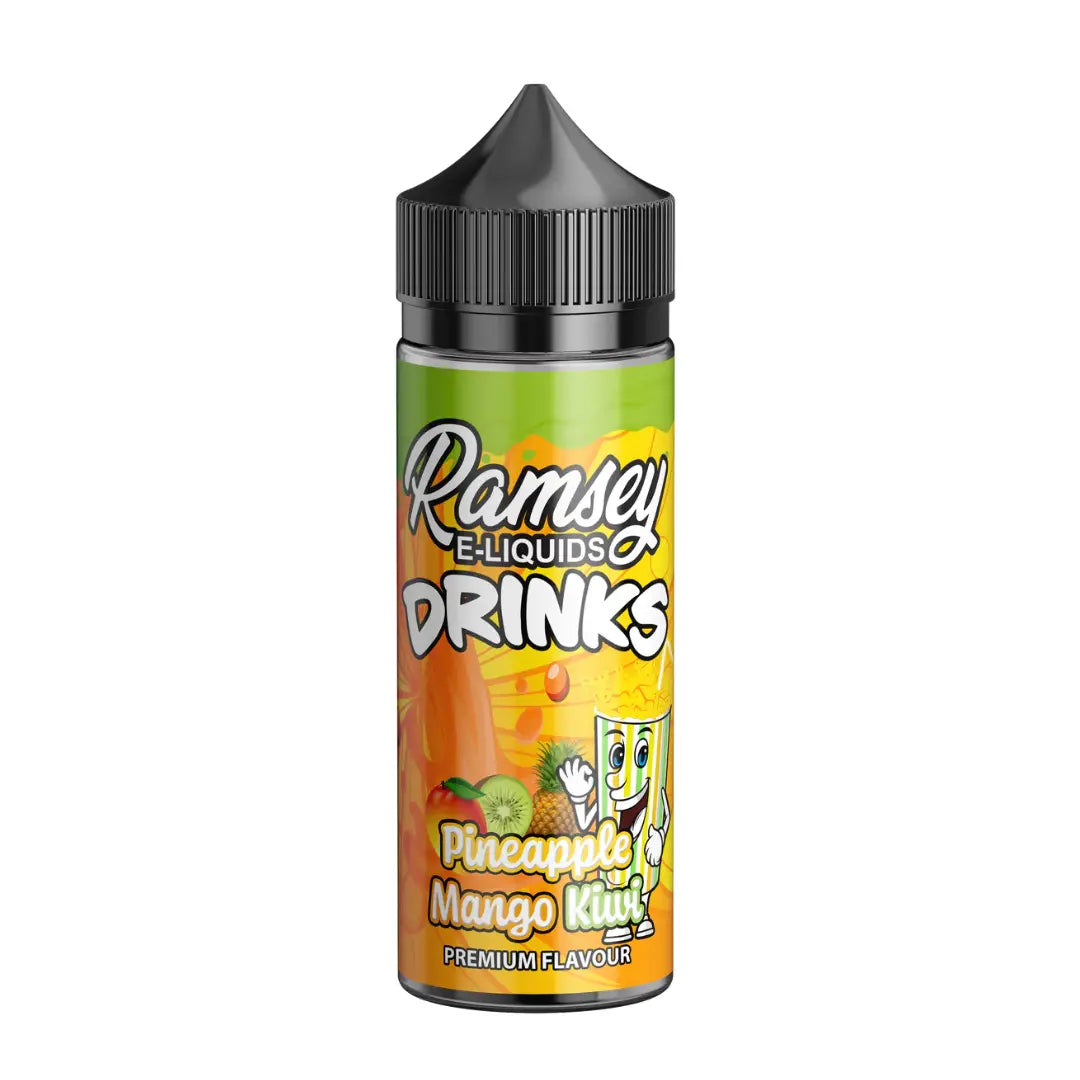 Ramsey Drinks Pineapple Mango Kiwi 100ml Shortfill E-Liquid