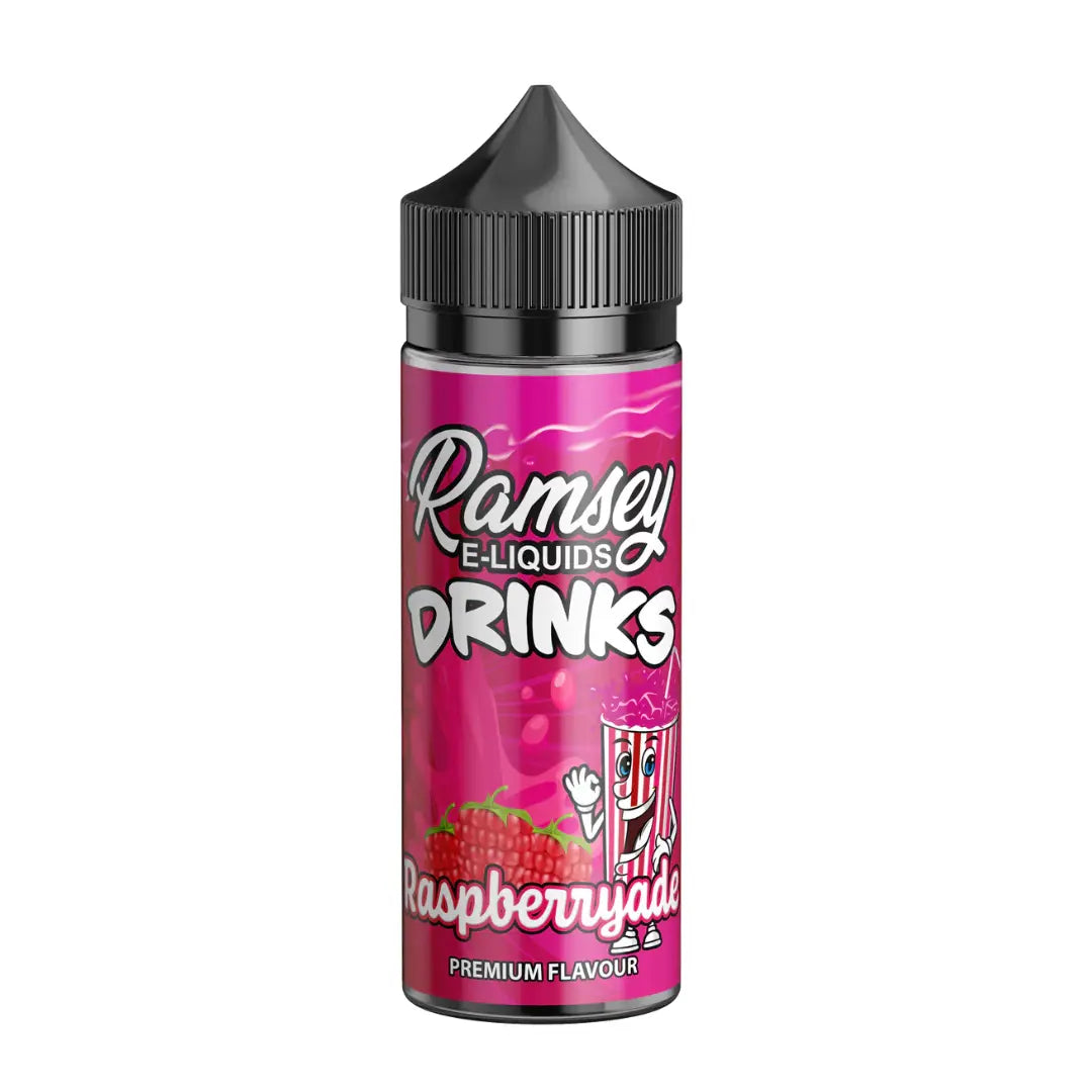 Ramsey Drinks Raspberryade 100ml Shortfill E-Liquid