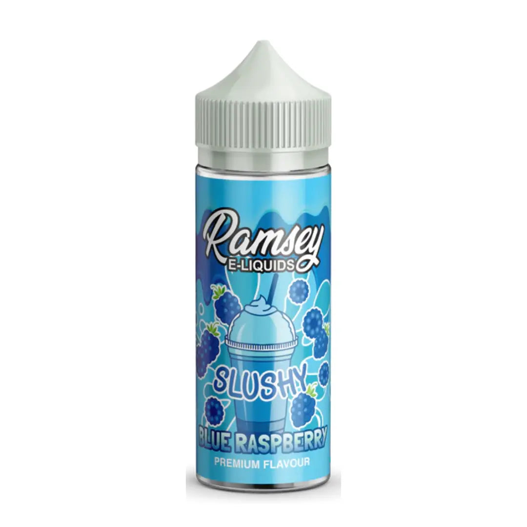 Ramsey Slushy 100ml Shortfill E-Liquid - Blue Raspberry flavour