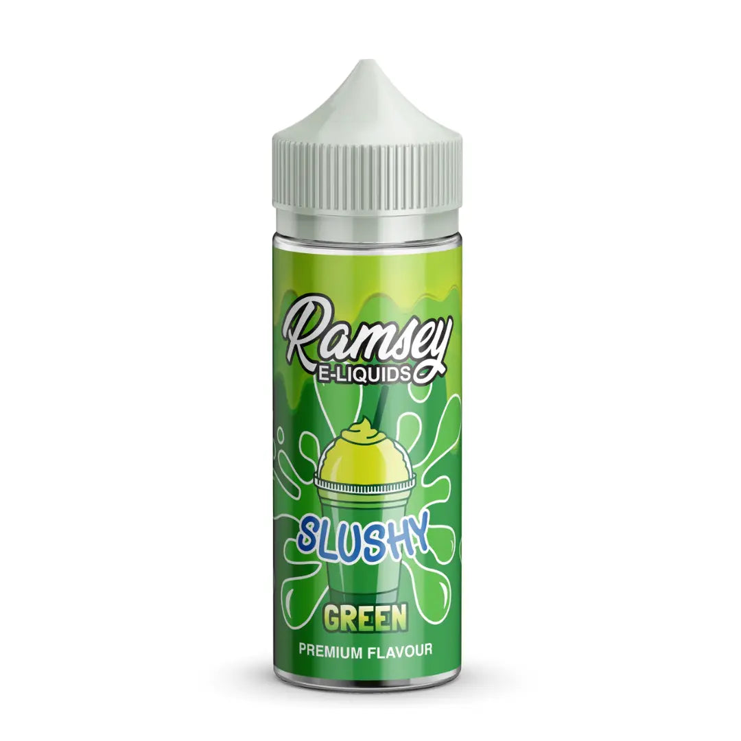 Ramsey Slushy 100ml Shortfill E-Liquid - Green flavour