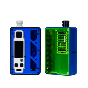 RAP Concept Custom Panels For Manto AIO Ultra in blue and neon green.