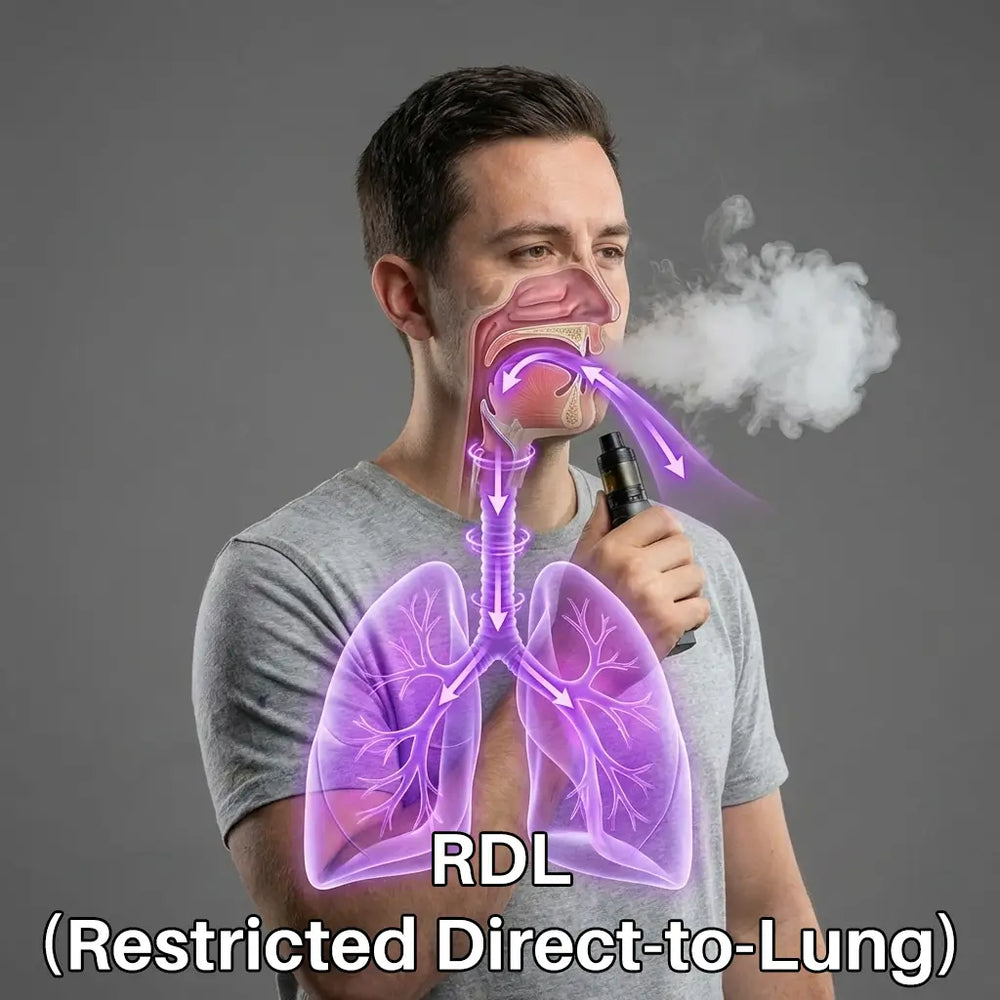MTL vs DTL vs RDL Vaping Styles Explained | Ecigone MTL vs DTL vs RDL Vaping Styles Explained | Ecigone