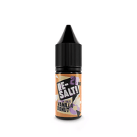 Re-Salt Vanilla Donut vape juice, 10ml bottle, 20mg nicotine salts, black cap.