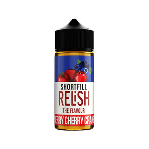 Relish 100ml Shortfill E-liquid in Blueberry Cherry Cranberry Flavour