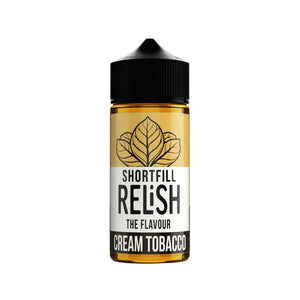 Relish 100ml Shortfill E-liquid in Cream Tobacco Flavour