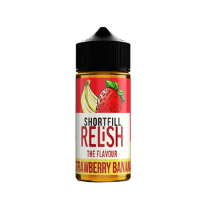 Relish 100ml Shortfill E-liquid in Strawberry Banana Flavour
