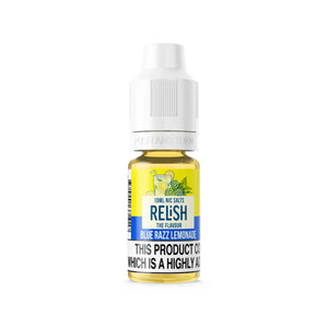 Relish 10ml Nic Salt E-liquid in Blue Razz Lemonade Flavour