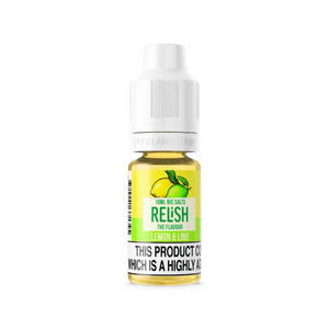 Relish 10ml Nic Salt E-liquid in Lemon and Lime Flavour