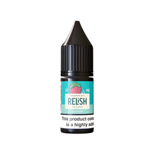 Relish Blue Slush Flavour 10ml Nic Salt E-liquid perfect for refillable vape kits