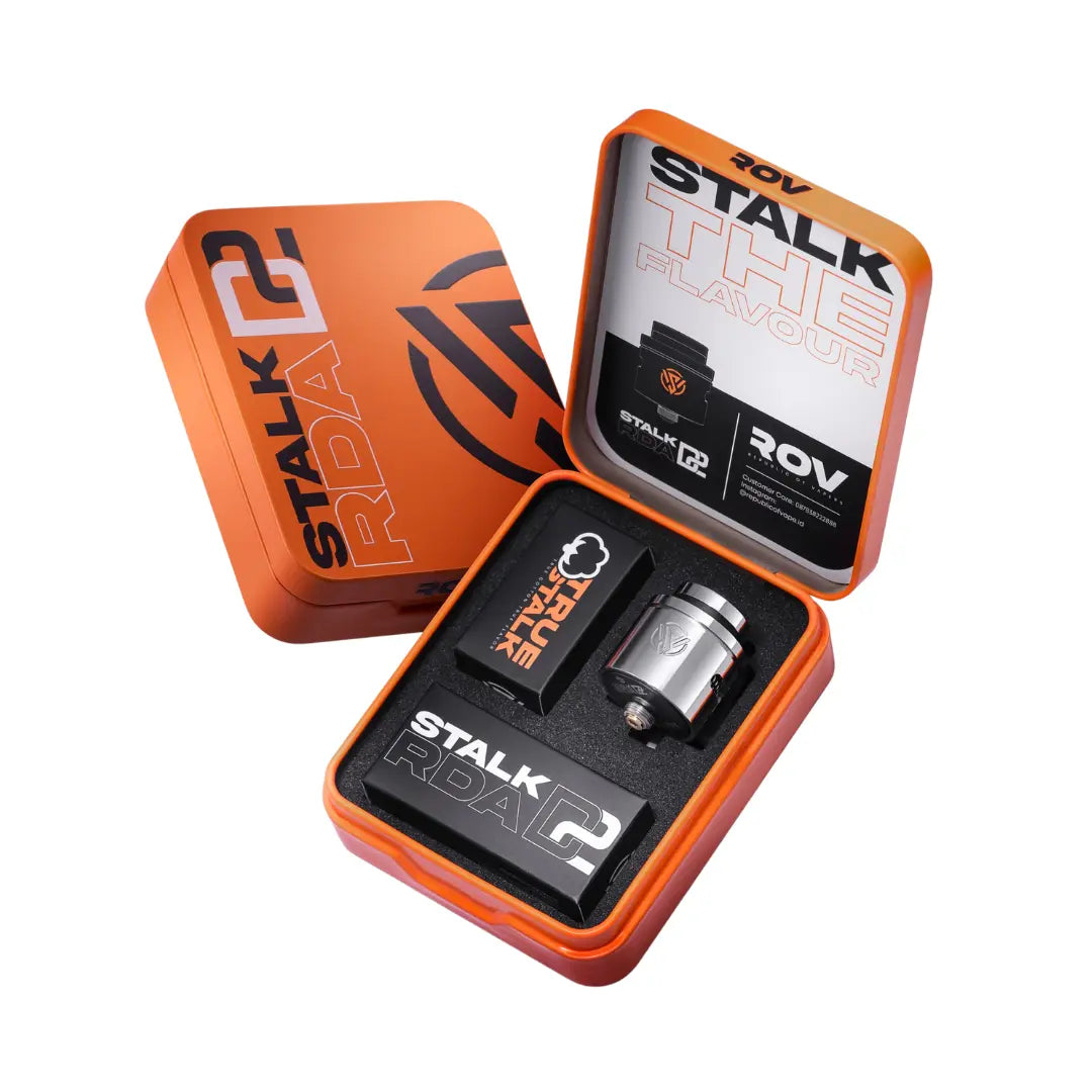 Stalk D2 RDA By Republic Of Vape | 24mm Dual Coil