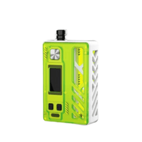 Rincoe Manto AIO Ultra Kit in neon green with a clear casing and digital display.