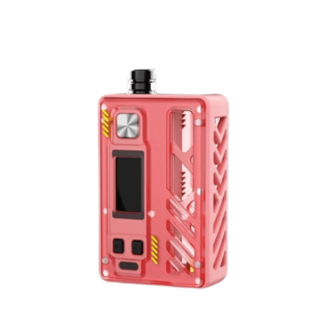 Red Rincoe Manto AIO Ultra Kit with display and buttons, UK vape shop product image.